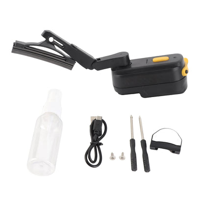 Helmet Wiper Motorcycle Helmet Wiper Wiper Motorcycle Helmet Wiper ABS High Toughness 2 Speed Adjustable Helmet  Wiper