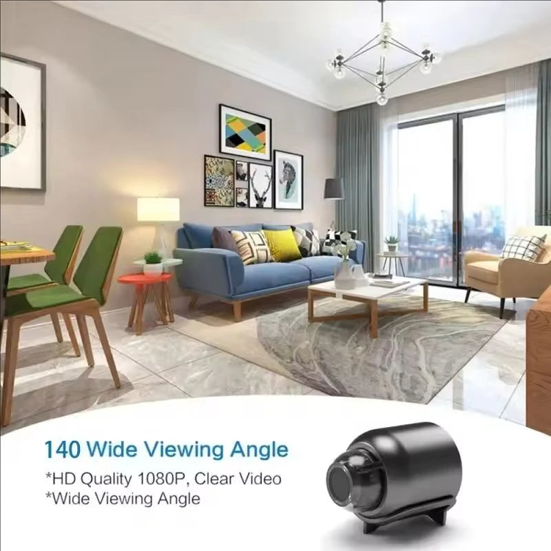 HD 1080P Mini Camera Wireless WiFi Baby Monitor Indoor Safety Security Surveillance Night Vision Camera IP Camera Recorder